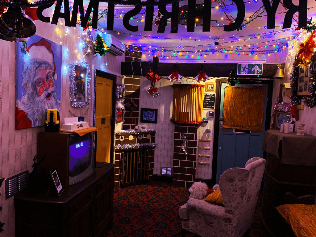 Last year’s Christmas Escape Room set